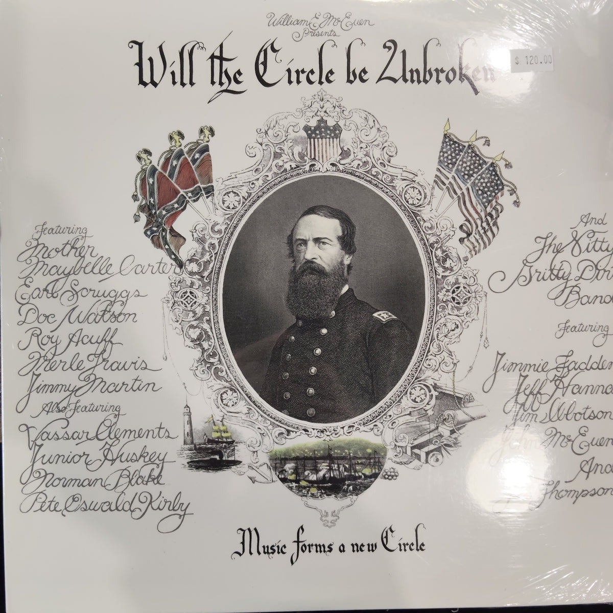 WILLIAM AND MCEUEN UNITED ARTISTS - WILL THE CIRCLE BE UNBROKEN VINYL