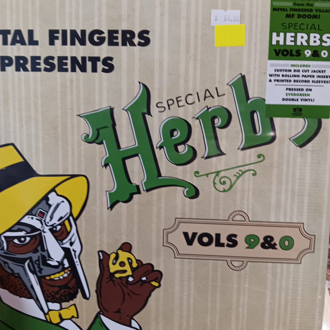 METAL FINGERS ‎- SPECIAL HERBS VOLUME 9 & 0 (COLOURED) (2LP) VINYL