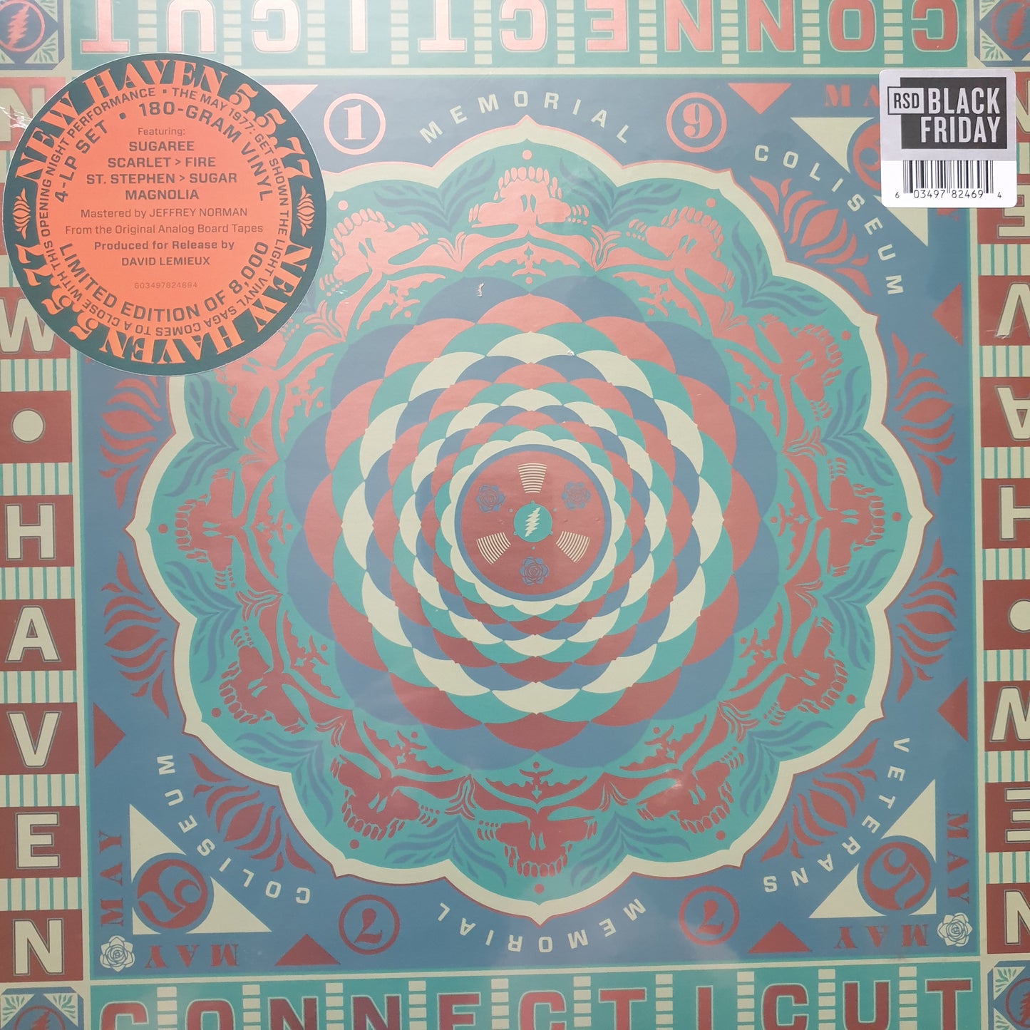 GRATEFUL DEAD - NEW HAVEN 05.05.1977 (4LP) RSD BLACK FRIDAY 2024 VINYL