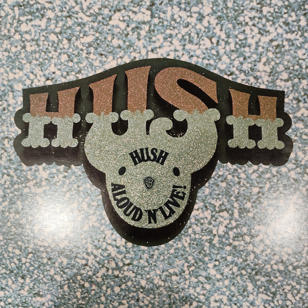 HUSH - ALOUD AND LIVE (USED VINYL 1973 AUS M- M-)