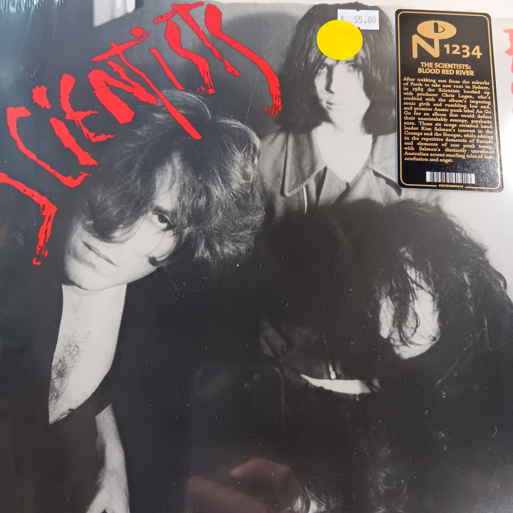 SCIENTISTS - BLOOD RED RIVER VINYL