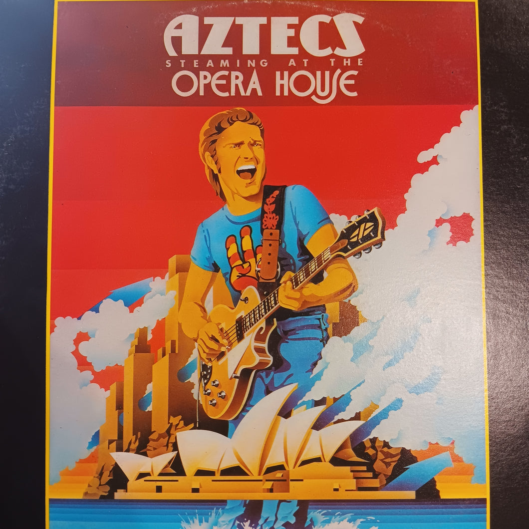 AZTECS - STEAMING AT THE OPERA HOUSE (USED VINYL 1974 AUS M-/EX+)