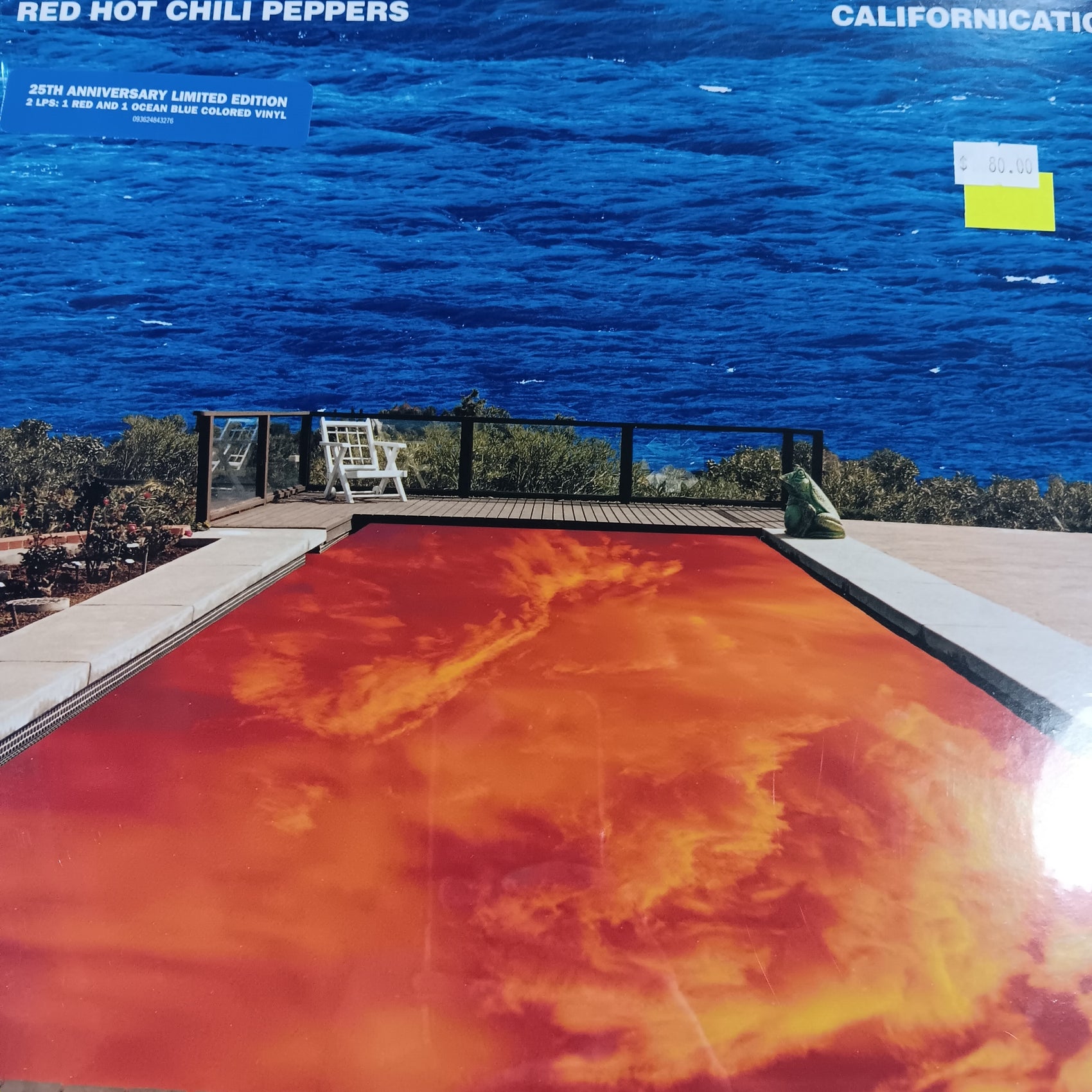 RED HOT CHILI PEPPERS - CALIFORNICATION (RED AND OCEAN BLUE COLOURED) (2LP) VINYL