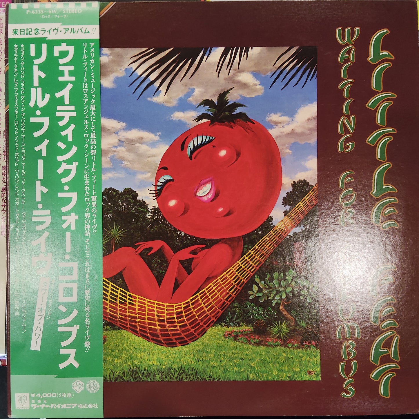 LITTLE FEAT - WAITING FOR COLUMBUS (USED VINYL 1978 JAPAN 2LP M- M-)