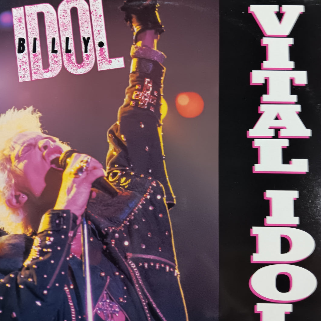 BILLY IDOL - VITAL IDOL (USED VINYL 1987 CANADIAN M-/EX+)