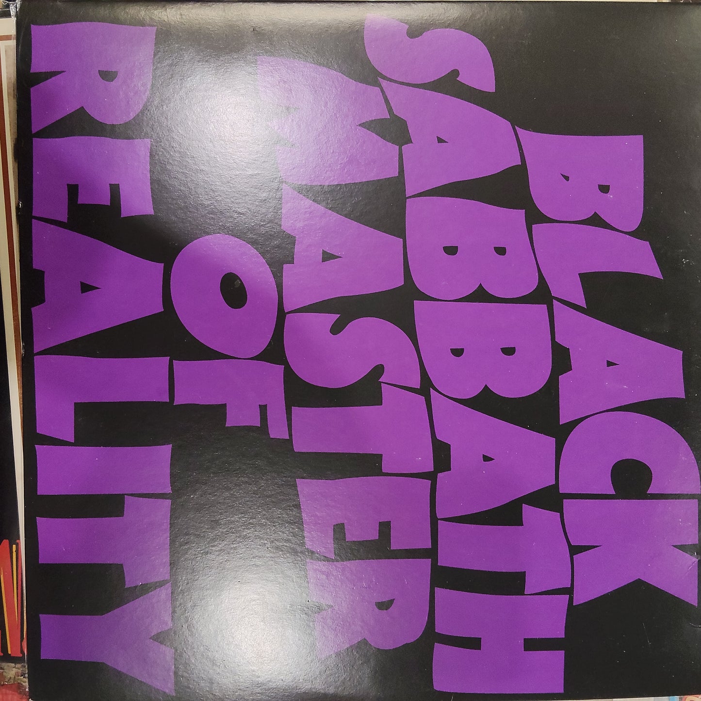 BLACK SABBATH - MASTER OF REALITY (USED VINYL 2025 2LP EX+ EX)