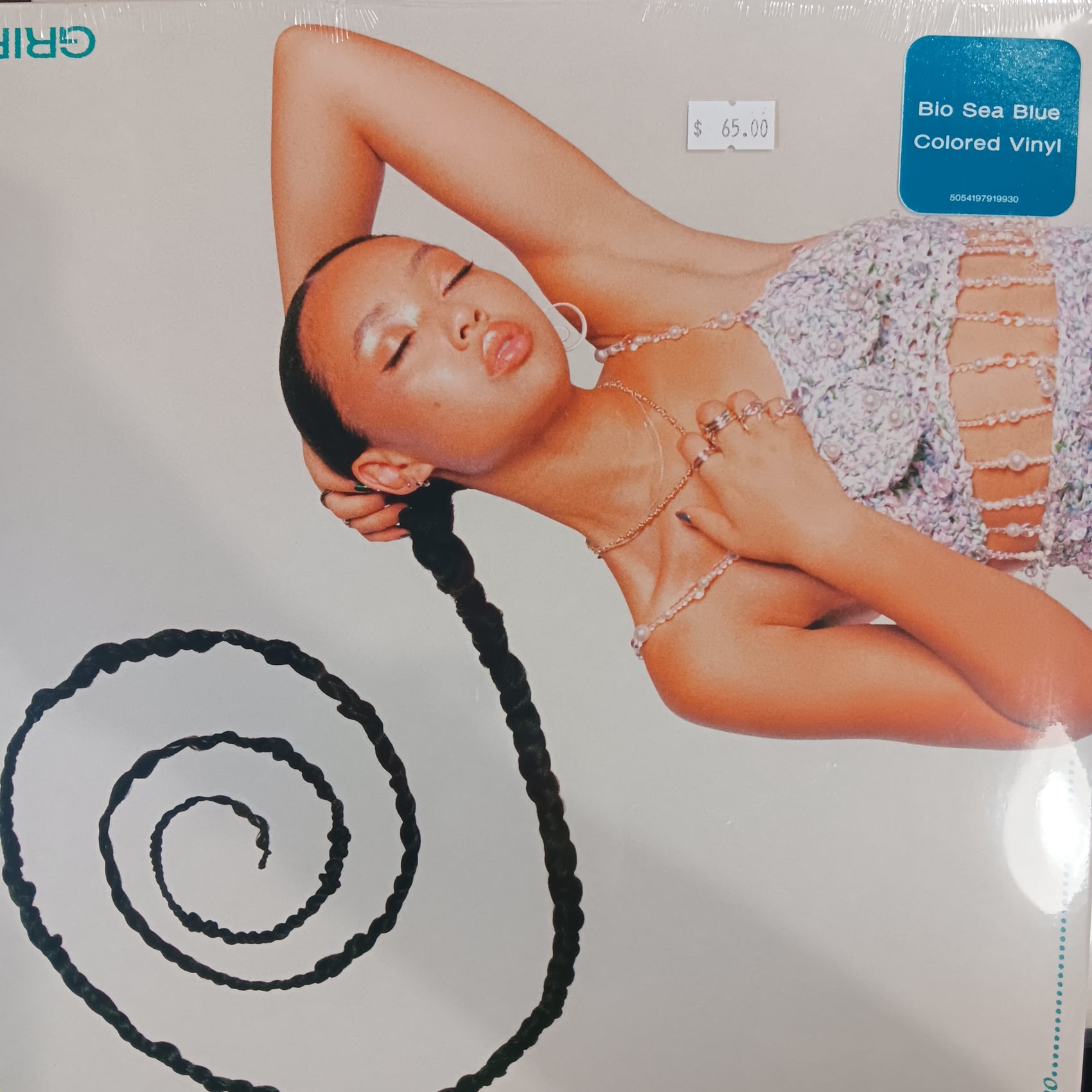 GRIFF - VERTIGO (SEA BLUE COLOURED) VINYL