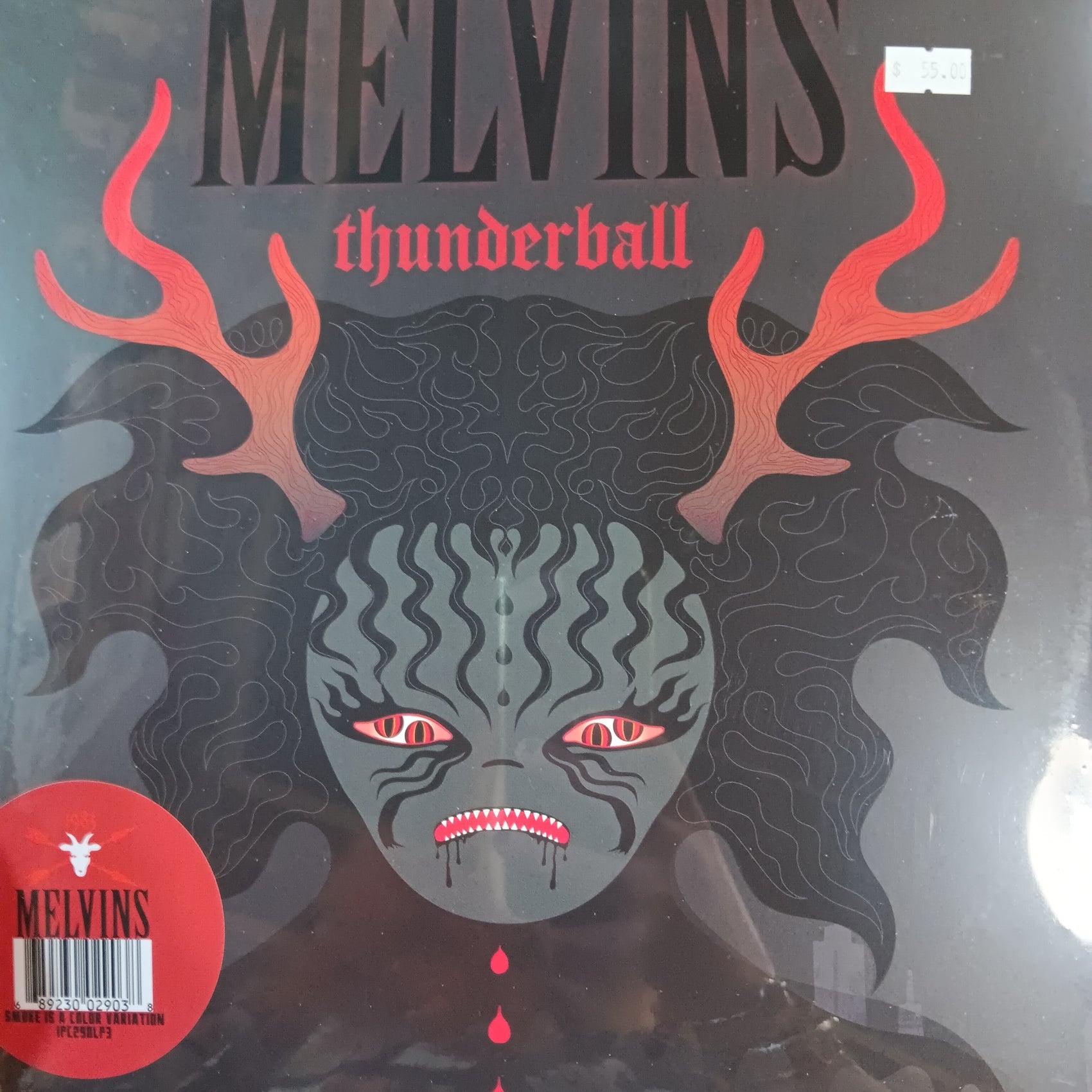 MELVINS - THUNDERBALL (SMOKE COLOURED) VINYL