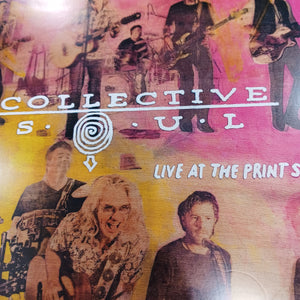 COLLECTIVE SOUL - LIVE AT THE PRINT SHOP (PINK COLOURED) (USED VINYL 2023 US/CANADIAN M-/M-)