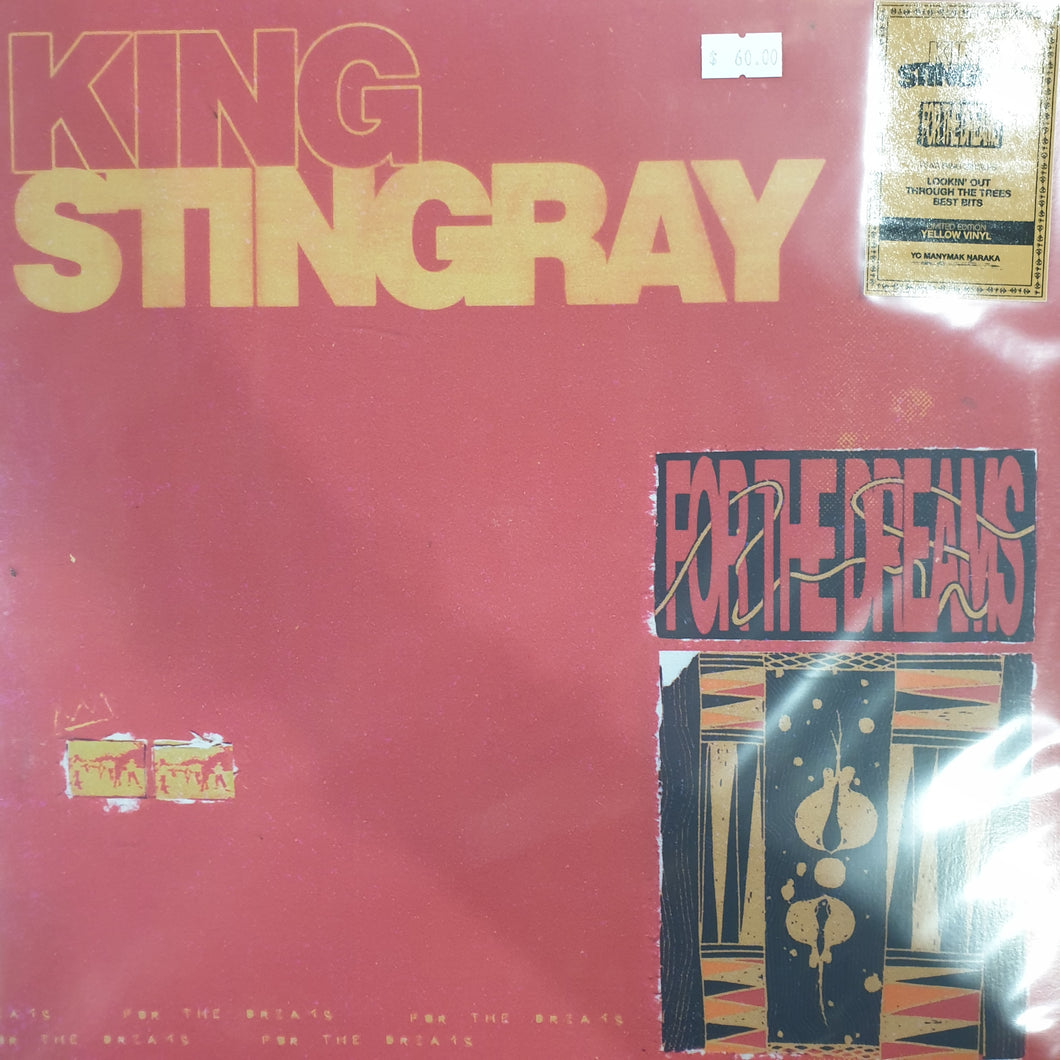 KING STINGRAY - FOR THE DREAMS (YELLOW COLOURED) VINYL