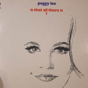 PEGGY LEE - IS THAT ALL THERE IS? (USED VINYL 1969 US M-/EX)