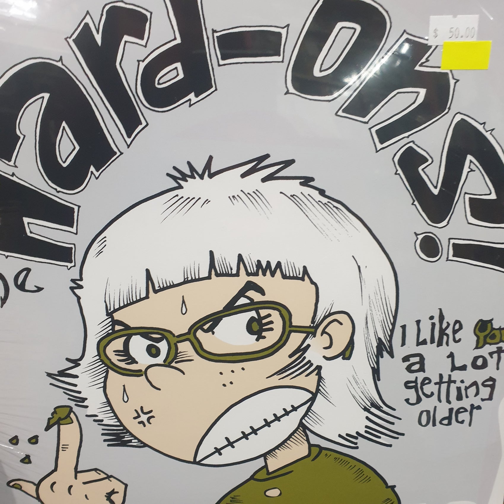 HARD ONS - I LIKE YOU ALOT GETTING OLDER (COLOURED) VINYL