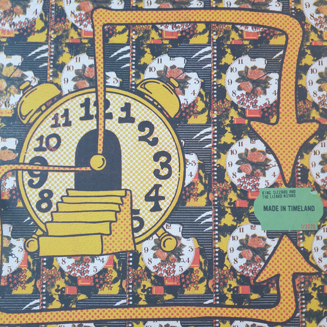 KING GIZZARD & THE LIZARD WIZARD - MADE IN TIMELAND (CLEAR COLOURED) (USED VINYL 2021 AUS M-/M-)