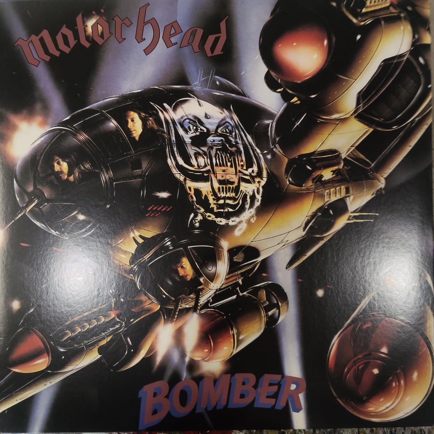 MOTORHEAD - BOMBER (USED VINYL 2015 EURO M- M-)