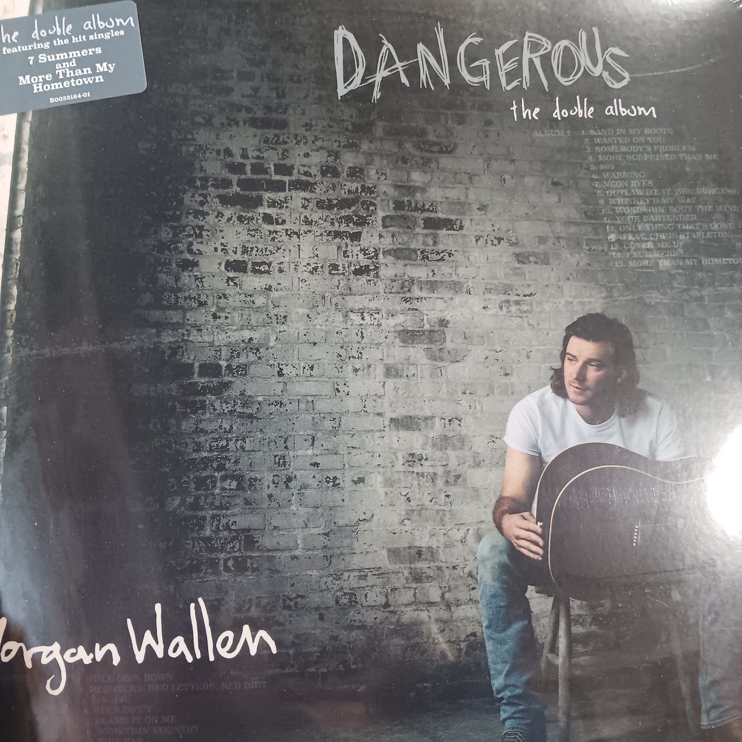 MORGAN WALLEN - DANGEROUS: THE DOUBLE ALBUM (3LP) VINYL
