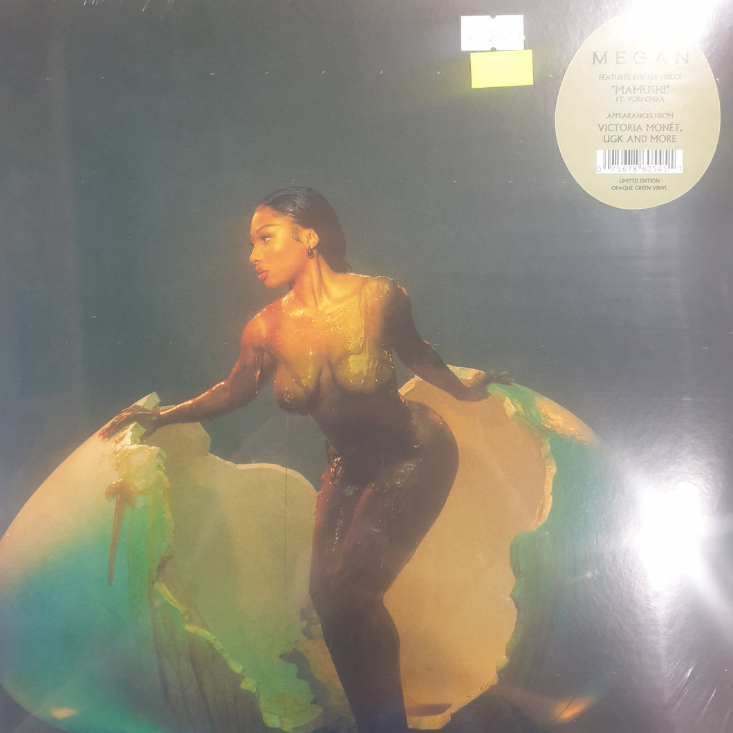 MEGAN THEE STALLION - MEGAN (GREEN COLOURED) (2LP) VINYL