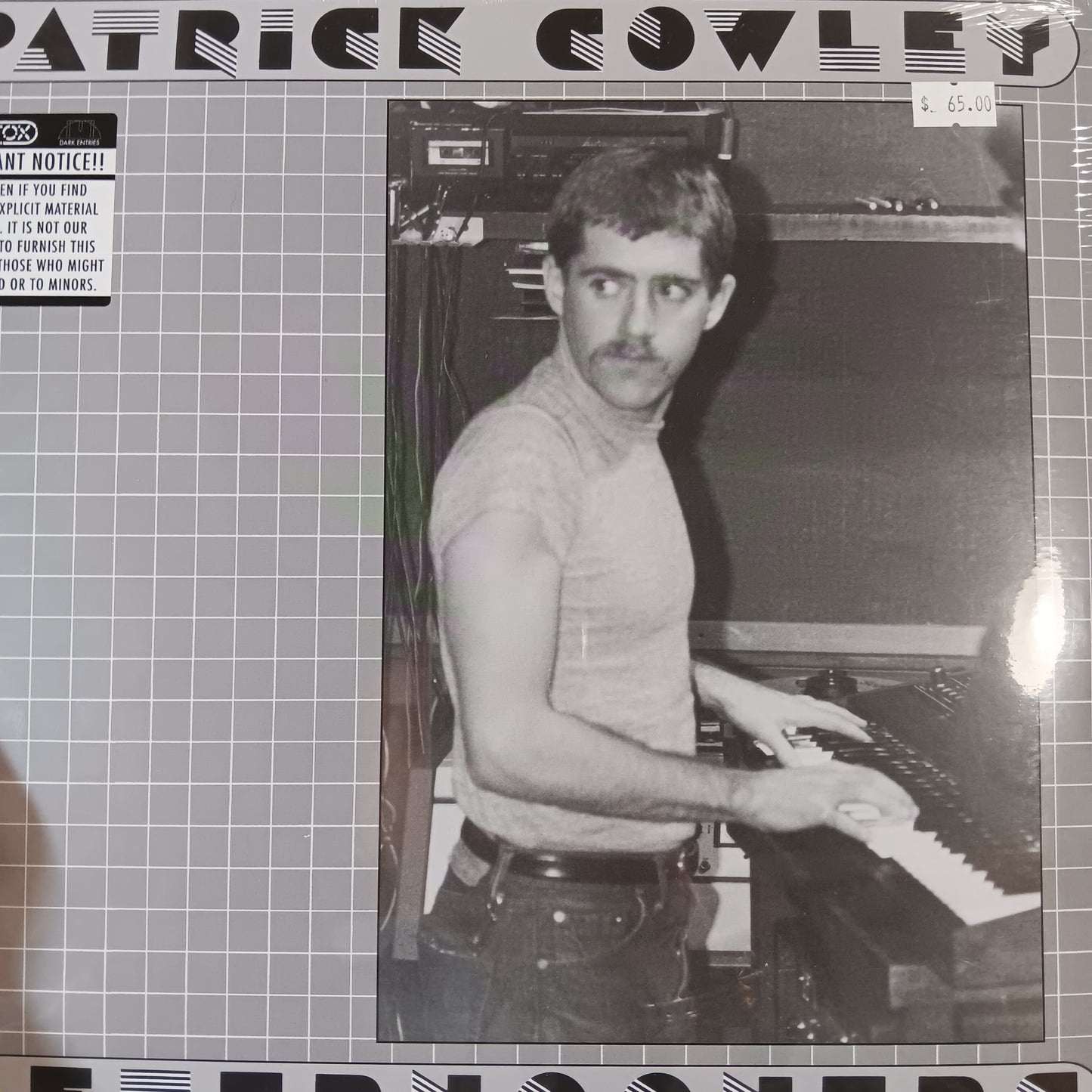 PATRICK COWLEY - AFTERNOONERS (2LP) VINYL
