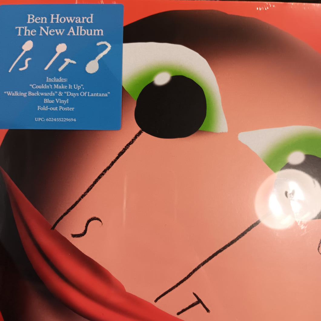 BEN HOWARD - IS IT? (BLUE COLOURED) VINYL