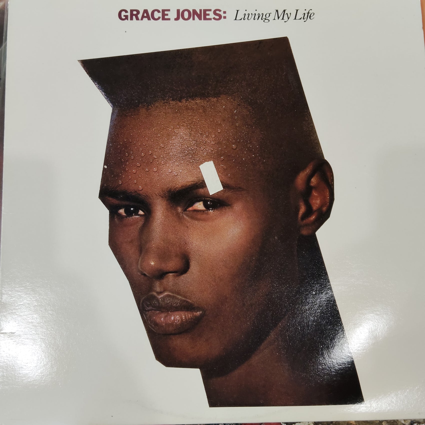 GRACE JONES - LIVING MY LIFE (USED VINYL 1982 AUS M- EX-)