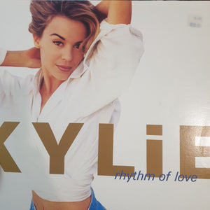 KYLIE MINOGUE - RHYTHM OF LOVE (USED VINYL 1990 AUS M-/EX)