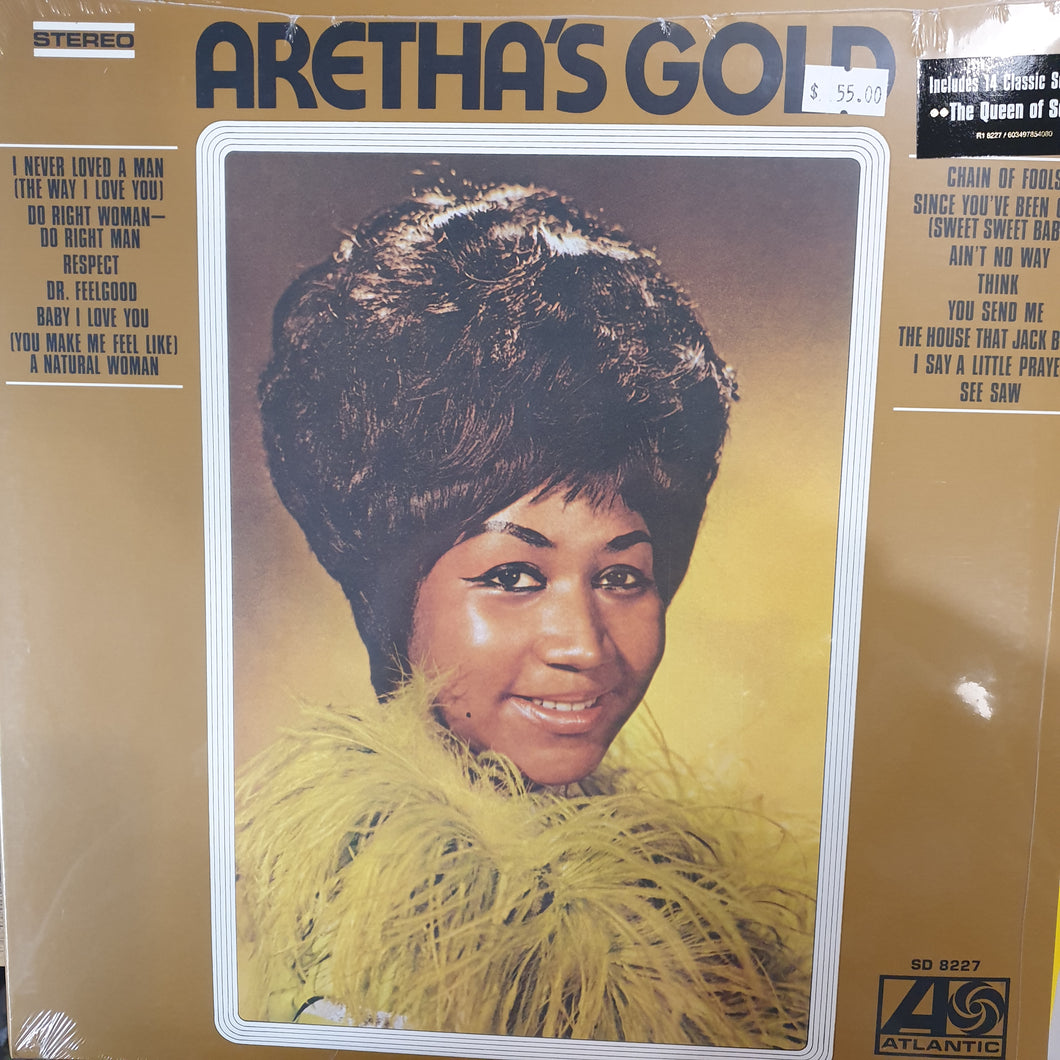 ARETHA FRANKLIN - ARETHA'S GOLD VINYL