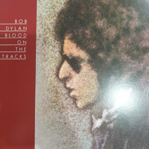 BOB DYLAN - BLOOD ON THE TRACKS (RASPBERRY/MAROON COLOURED) (USED VINYL 2022 AUS M-/M-)