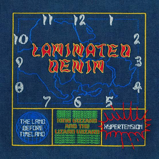 KING GIZZARD & THE LIZARD WIZARD - LAMINATED DENIM VINYL