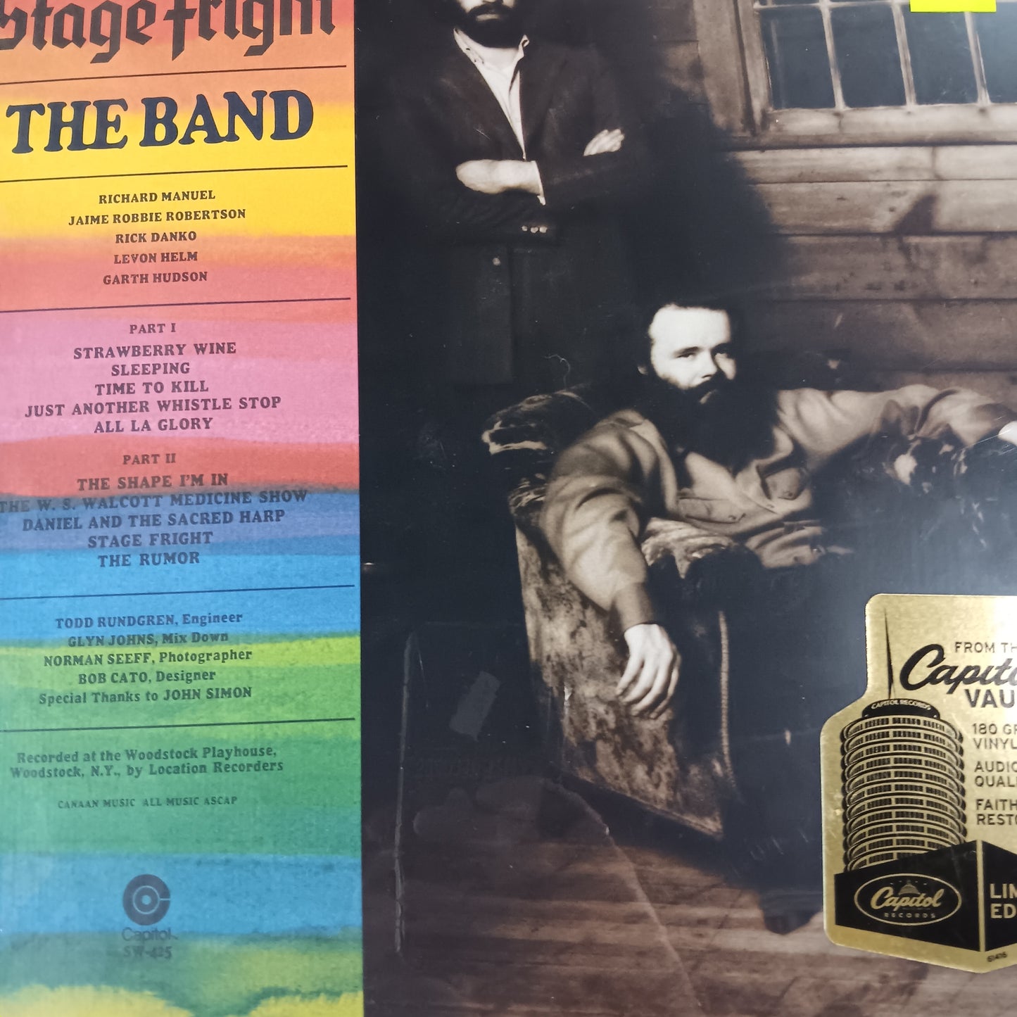 BAND - STAGE FRIGHT VINYL