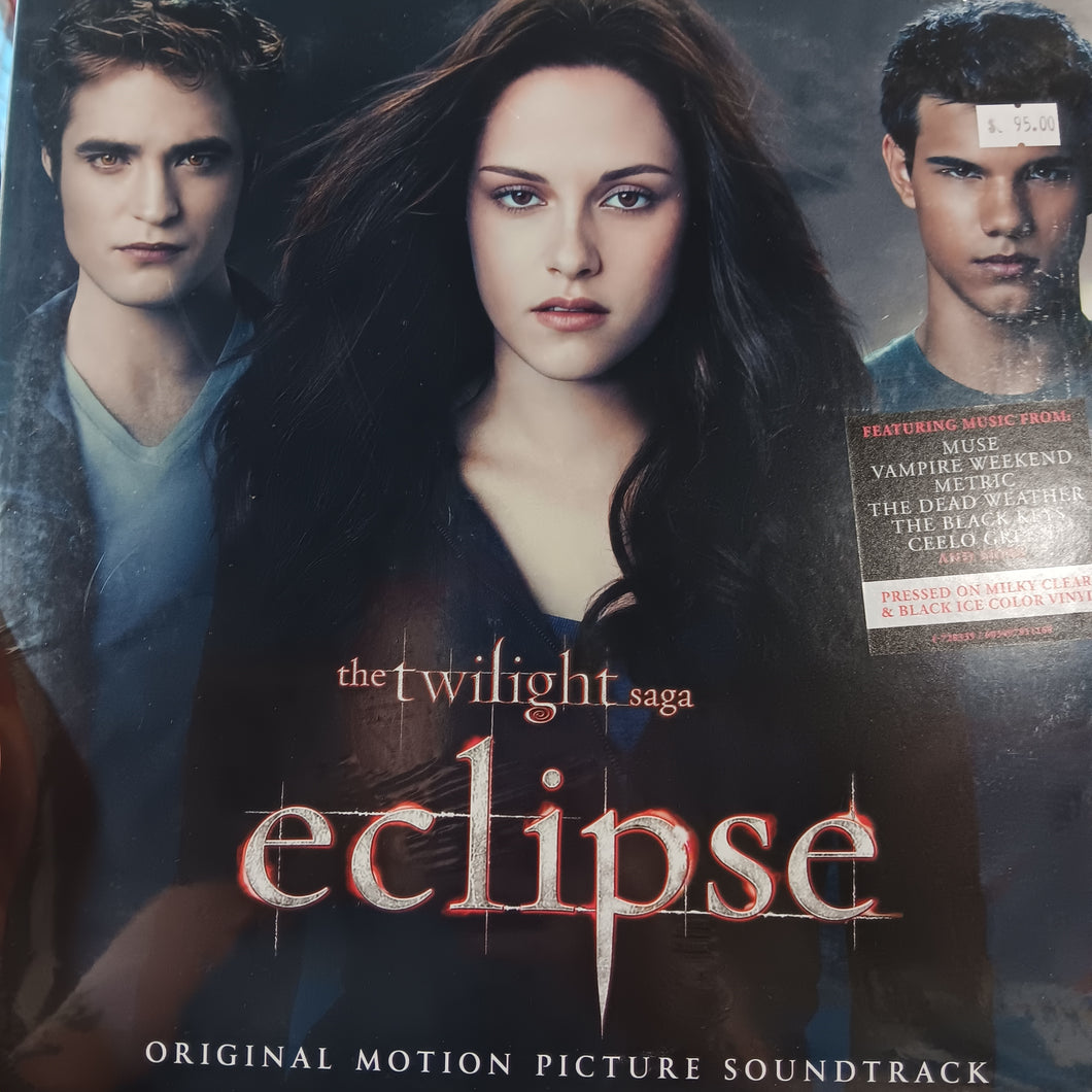 VARIOUS ARTISTS - TWILIGHT: ECLIPSE SOUNDTRACK (MILKY AND BLACK ICE COLOURED) (2LP) VINYL