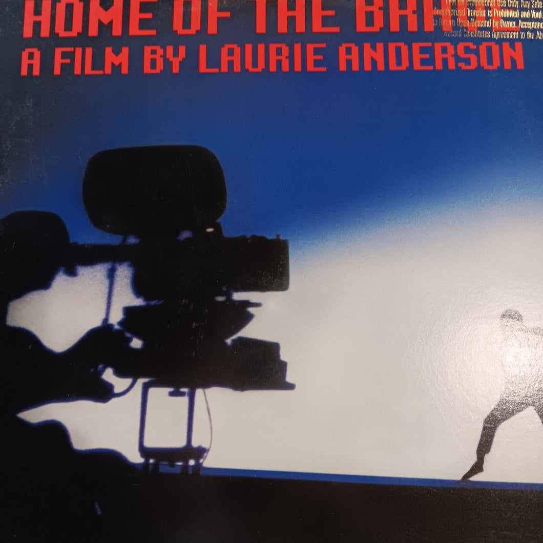 LAURIE ANDERSON - HOME OF THE BRAVE: A FILM BY LAURIE ANDERSON (USED VINYL 1986 US M-/EX+)