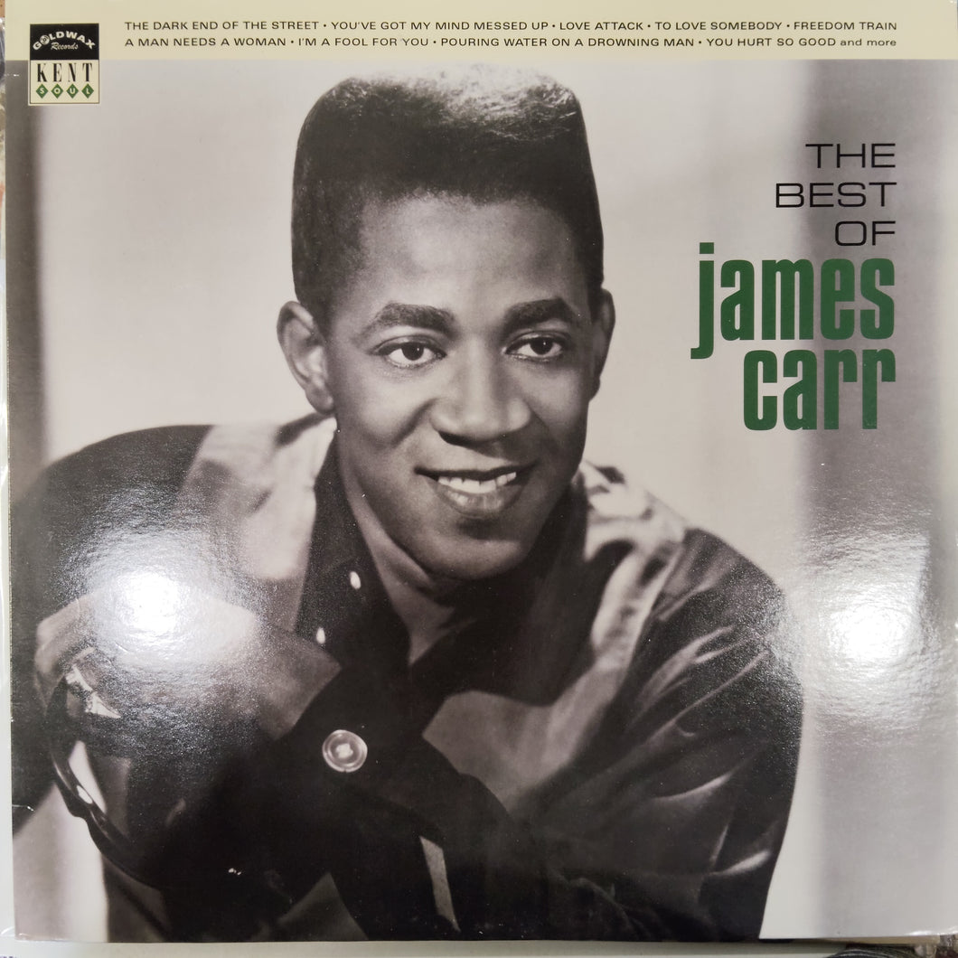 JAMES CARR - THE BEST OF (USED VINYL 2017 U.K./EURO M- M-)