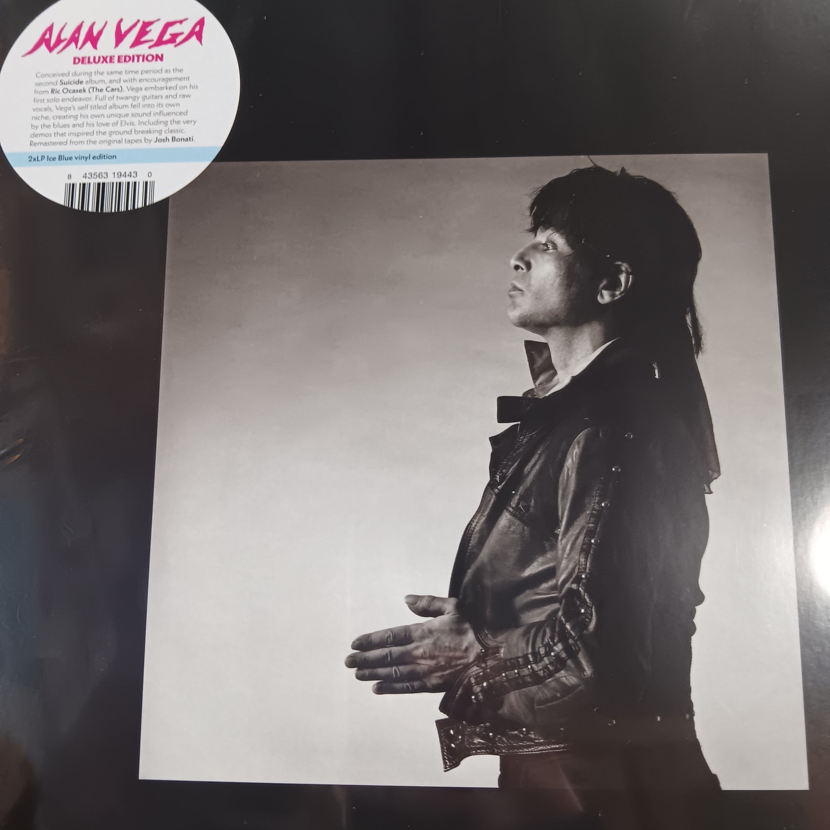 ALAN VEGA - SELF TITLED (DELUXE) (BLUE COLOURED)(2LP) VINYL