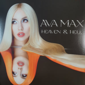 AVA MAX - HEAVEN AND HELL (CLEAR COLOURED) (USED VINYL 2020 GERMAN M-/M-)