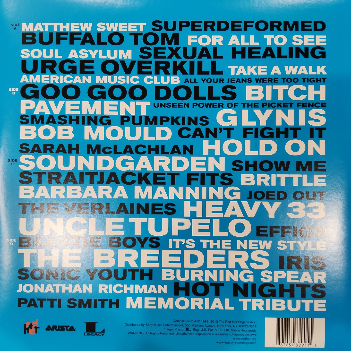 VARIOUS ARTISTS - NO ALTERNATIVE (USED VINYL 2013 U.S. 2LP M- M-)