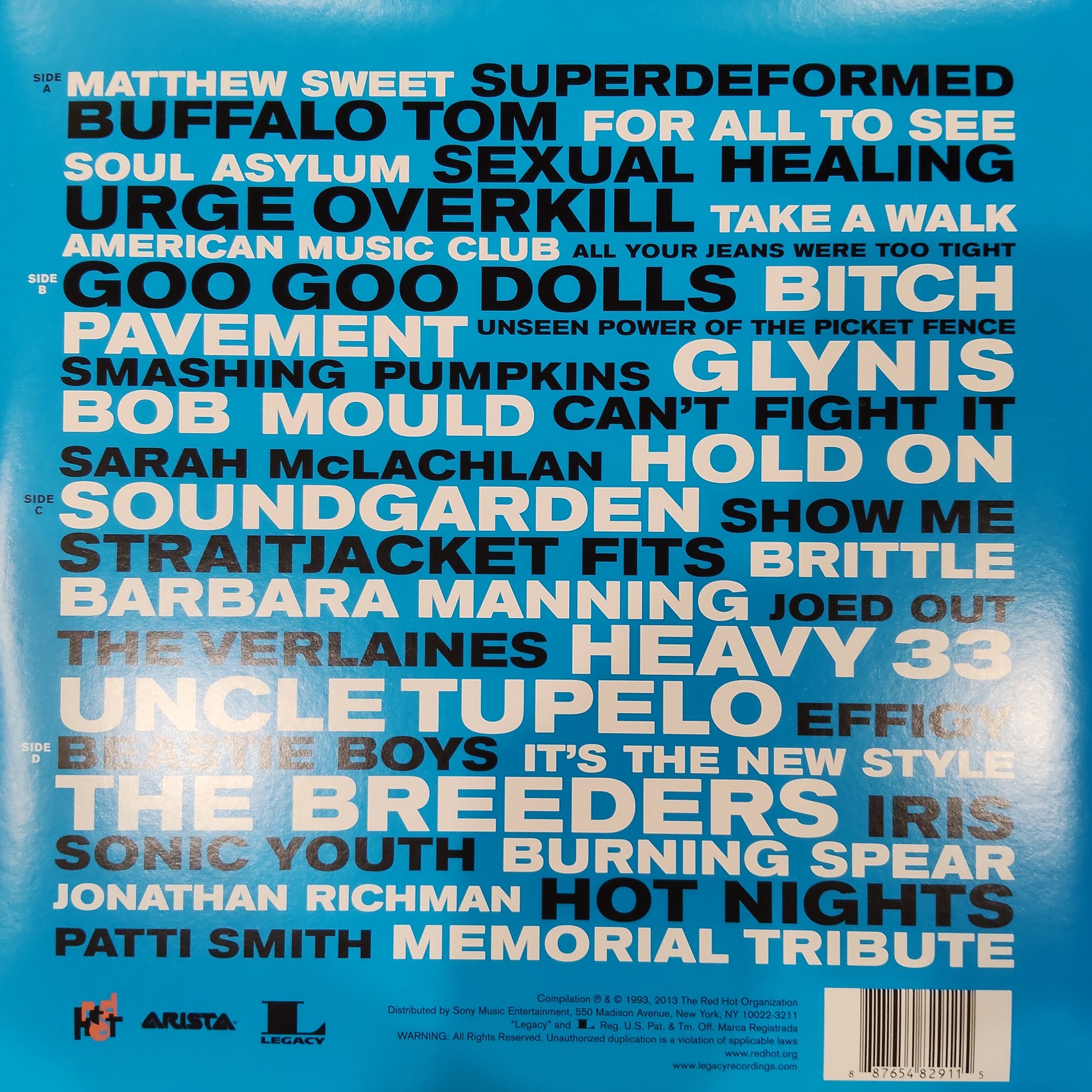 VARIOUS ARTISTS - NO ALTERNATIVE (USED VINYL 2013 U.S. 2LP M- M-)