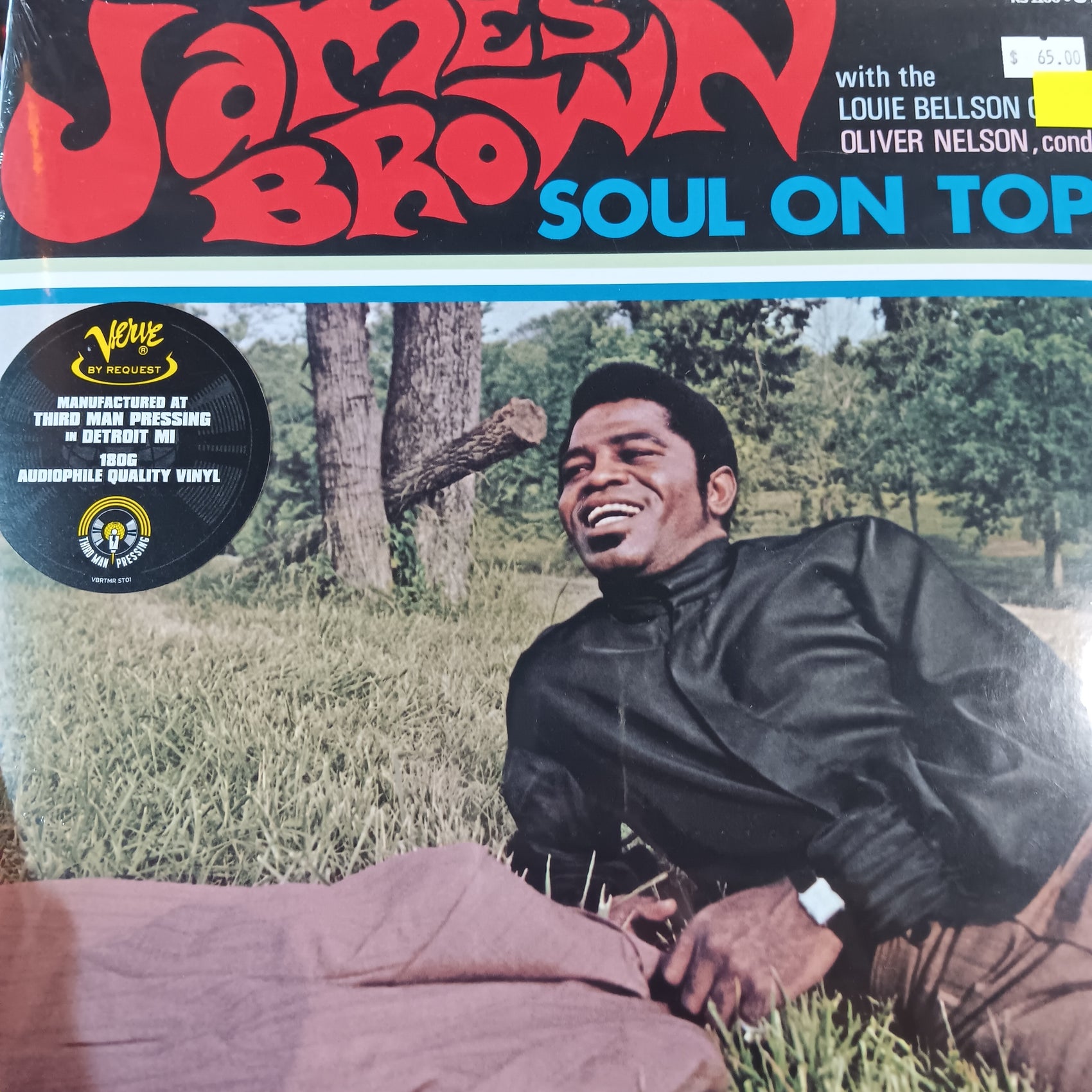 JAMES BROWN - SOUL ON TOP VINYL