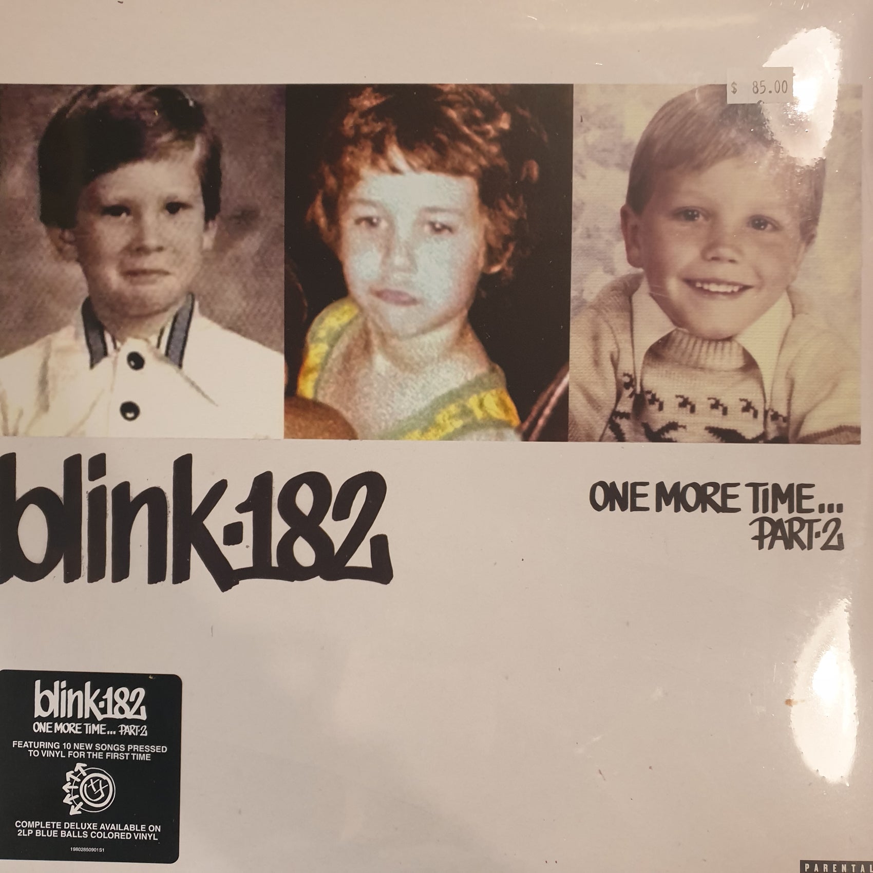 BLINK-182 - ONE MORE TIME... PART 2 (BLUE COLOURED) (2LP) VINYL