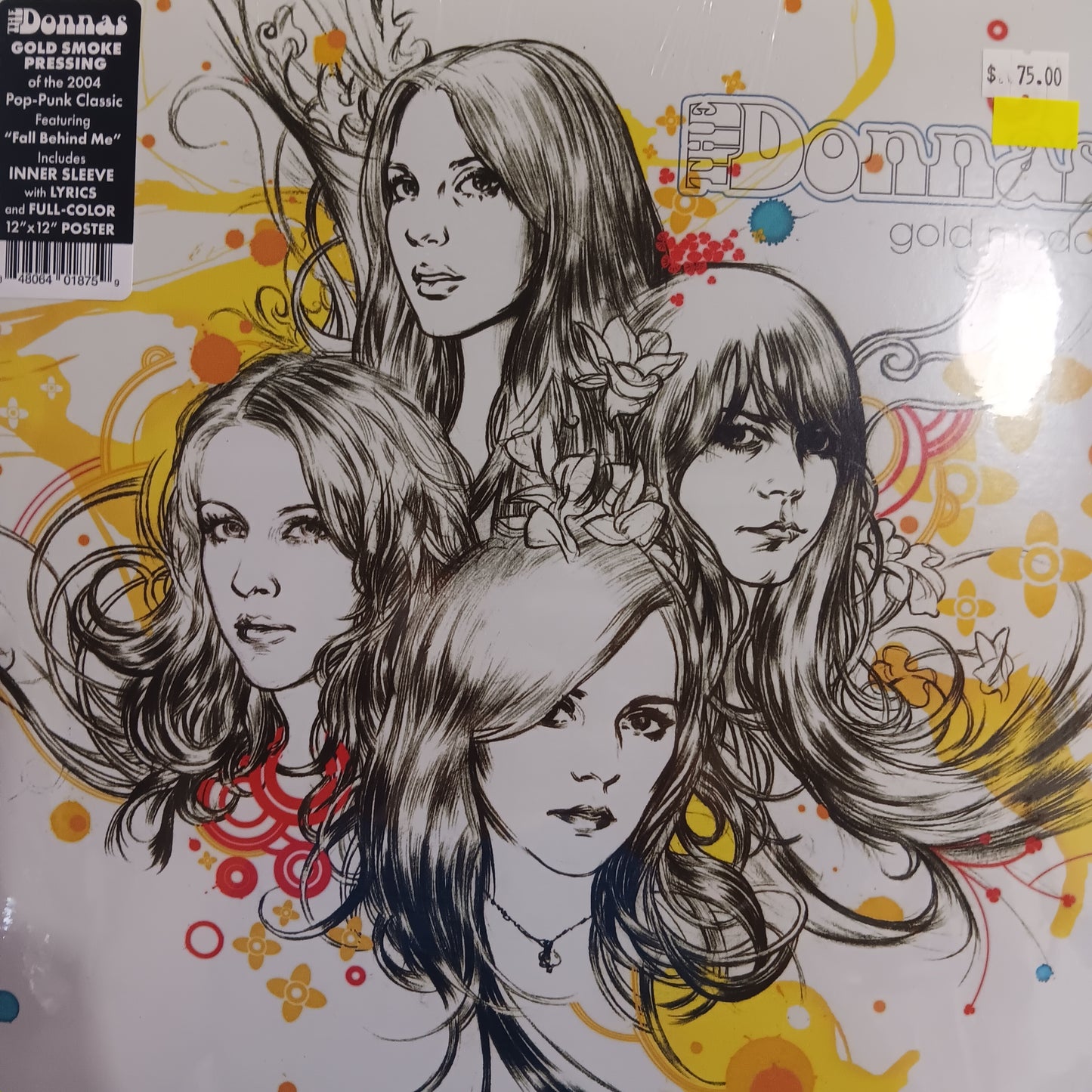 DONNAS - GOLD MEDAL (GOLD SMOKE COLOURED) VINYL