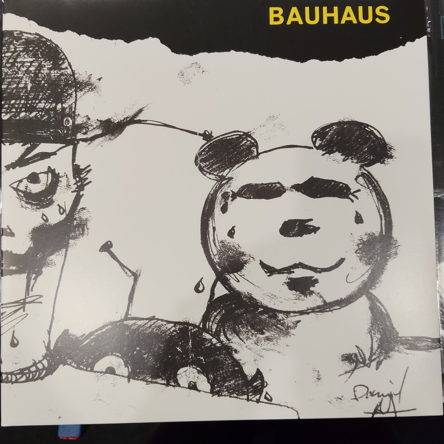 BAUHAUS - MASK (USED VINYL 2018 EURO YELLOW M- M-)