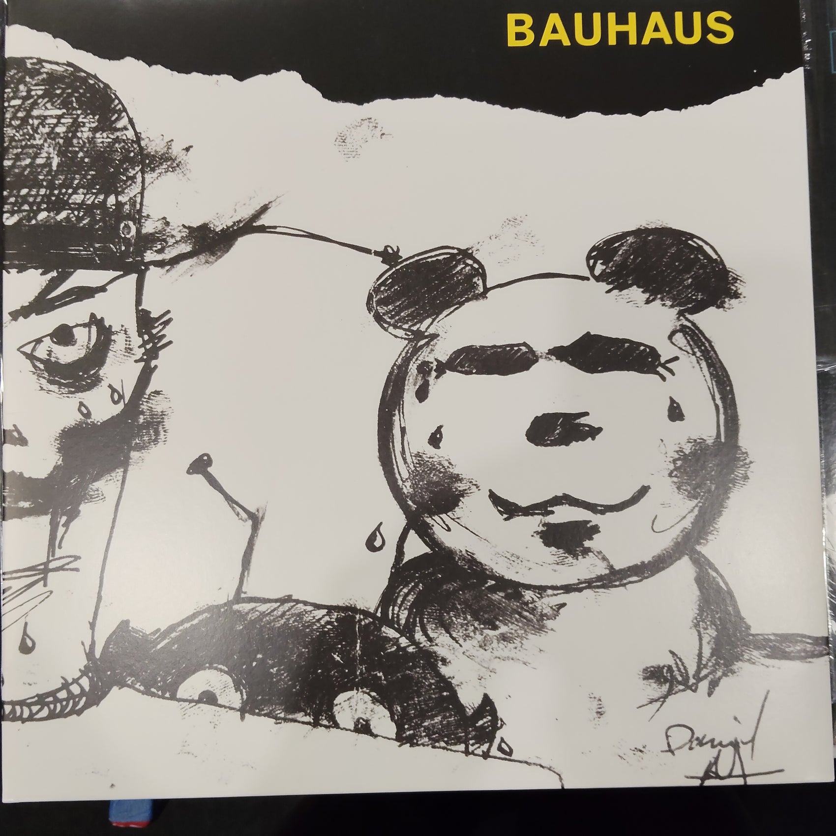 BAUHAUS - MASK (USED VINYL 2018 EURO YELLOW M- M-)