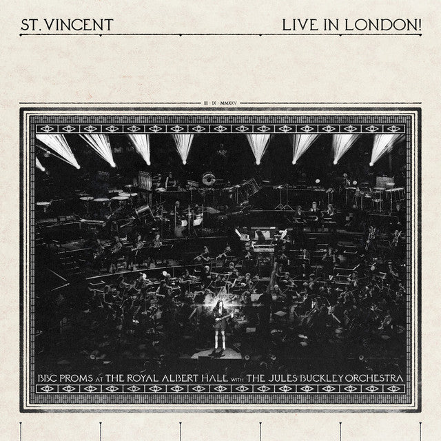 ST VINCENT - LIVE IN LONDON (2LP) VINYL