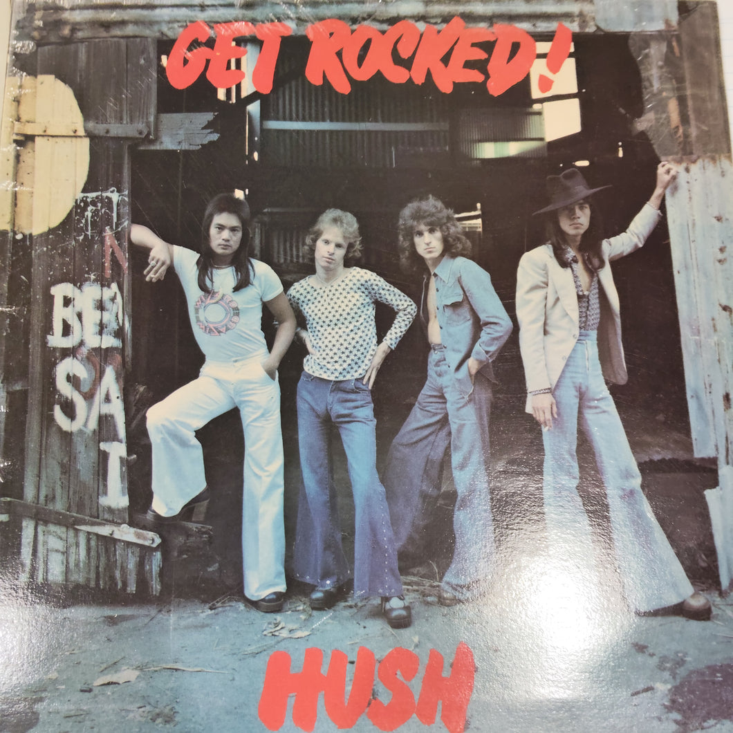 HUSH - GET ROCKED (USED VINYL 1974 AUS EX+ EX-)