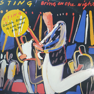 STING - BRING ON THE NIGHT (2LP) (USED VINYL 1986 AUS M-/EX)