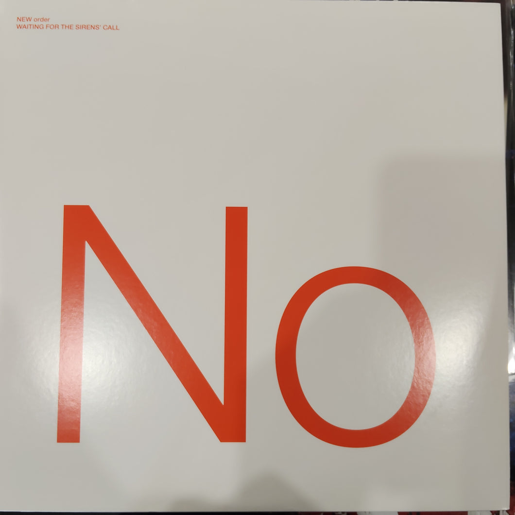 NEW ORDER - WAITING FOR THE SIRENS CALL (USED VINYL 2015 EURO 2LP M- M-)