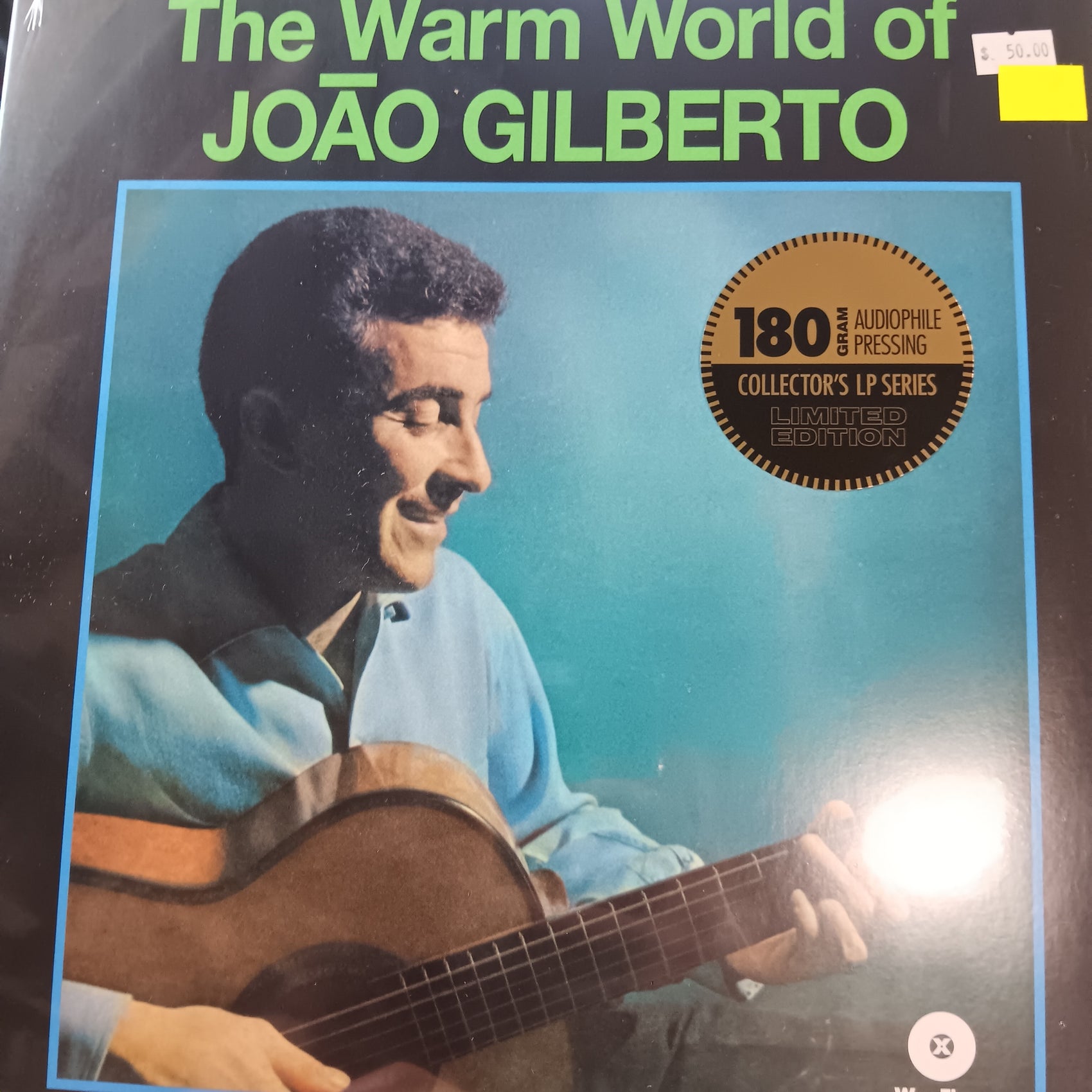 JOAO GILBERTO - WARM WORLD VINYL
