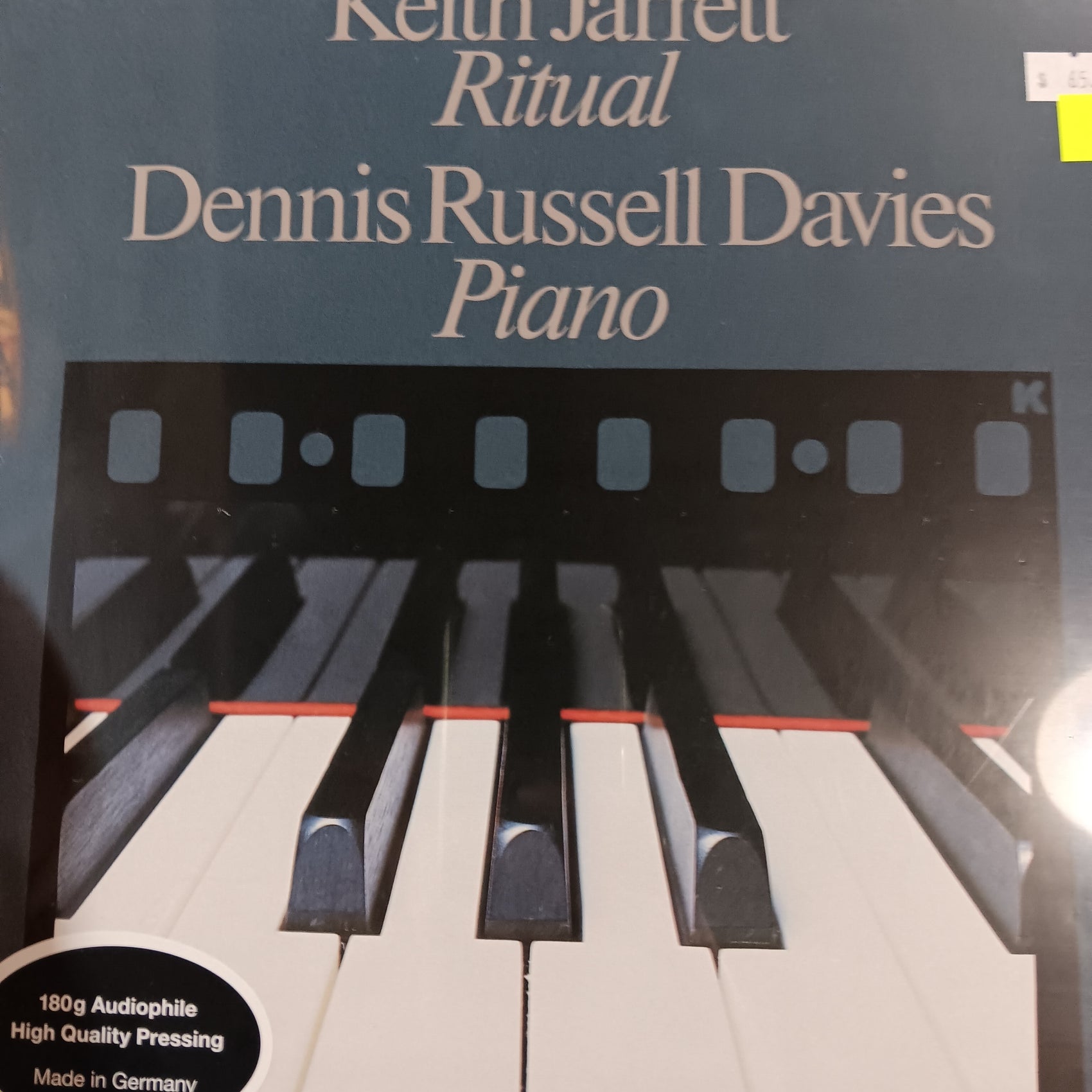 KEITH JARRETT AND DENNIS RUSSELL DAVIES - RITUAL VINYL
