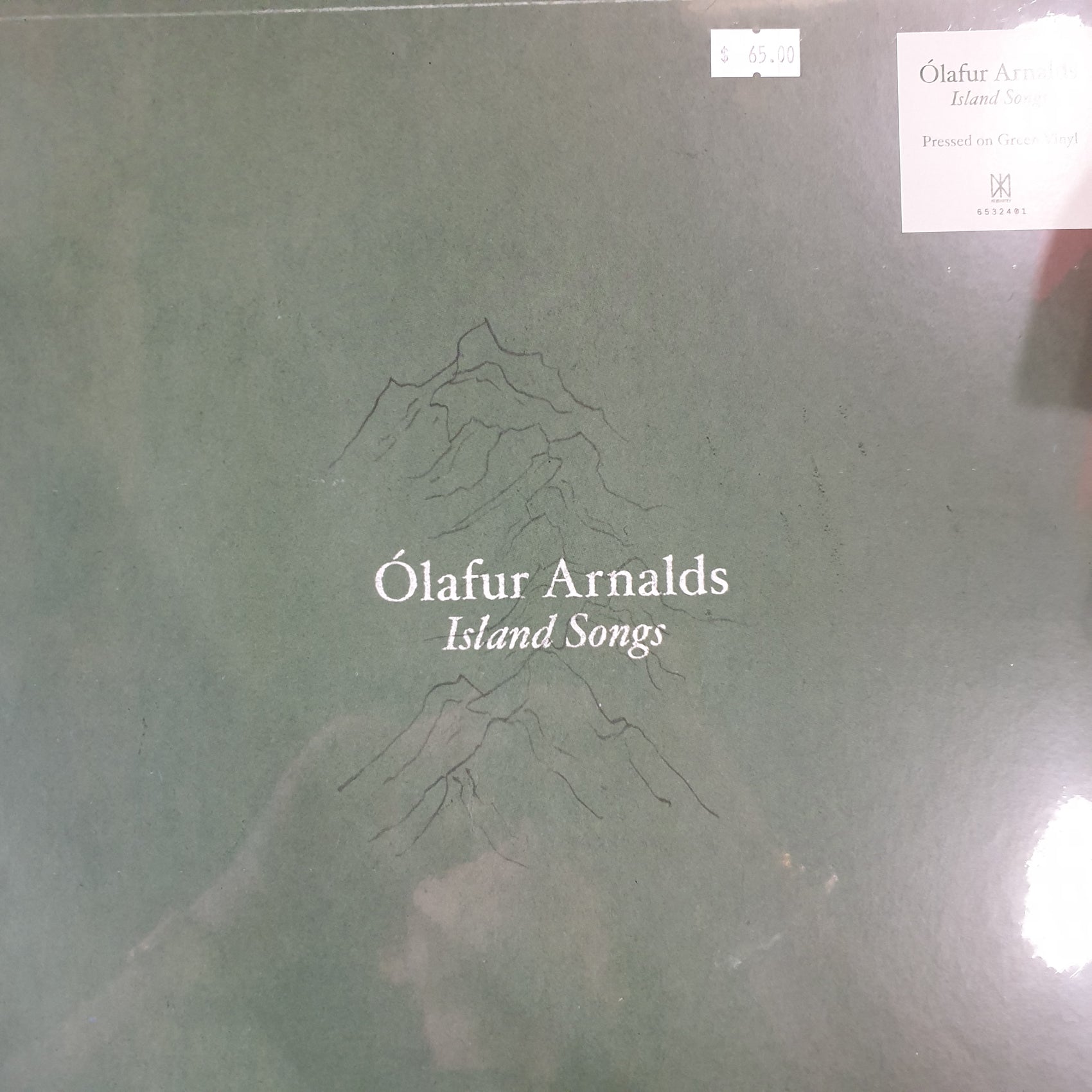 OLAFUR ARNALDS - ISLAND SONGS (GREEN COLOURED) VINYL