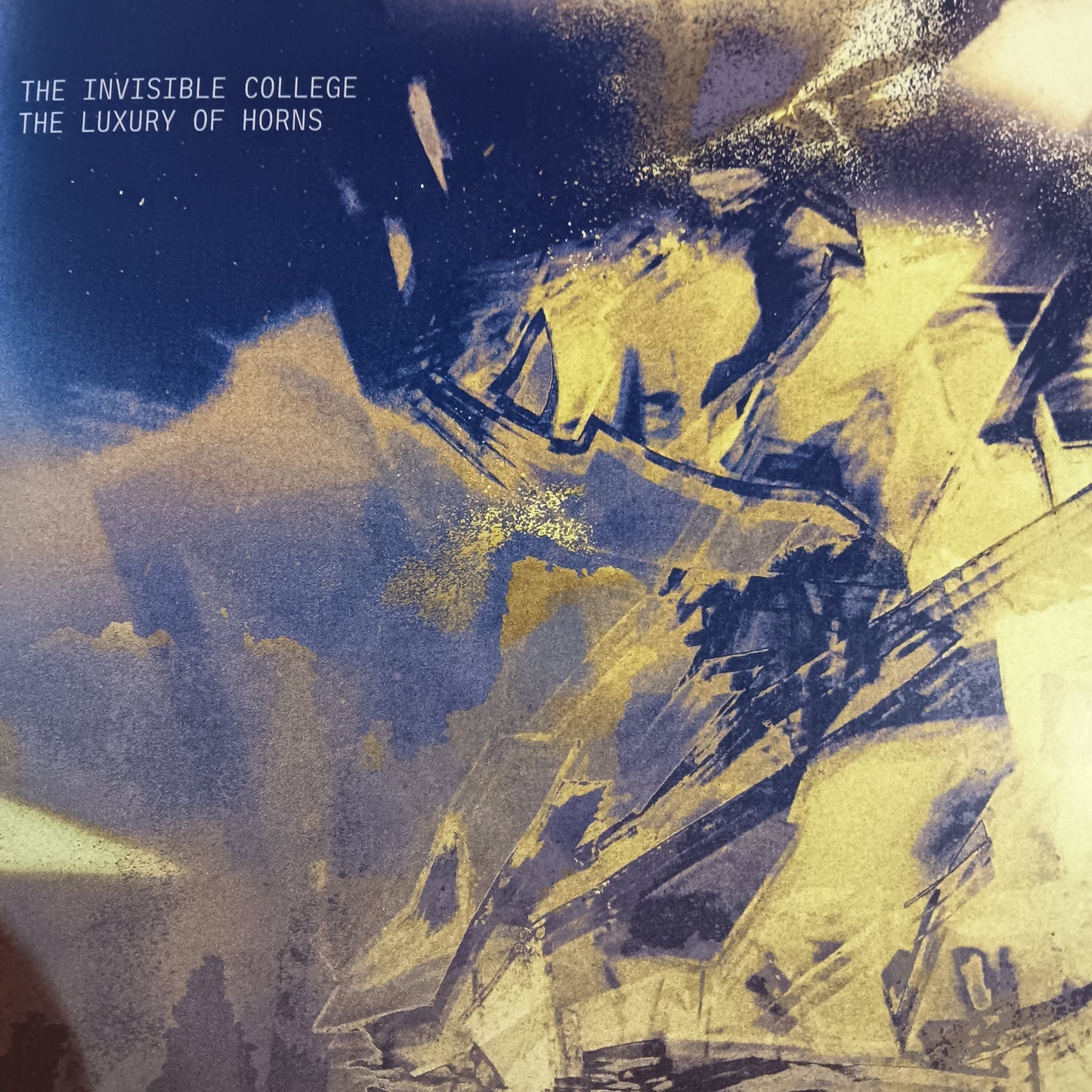 INVISIBLE COLLEGE - THE LUXURY OF HORNS VINYL
