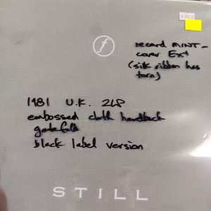 JOY DIVISION - STILL (2LP) (USED VINYL 1981 U.K. M-/EX+)