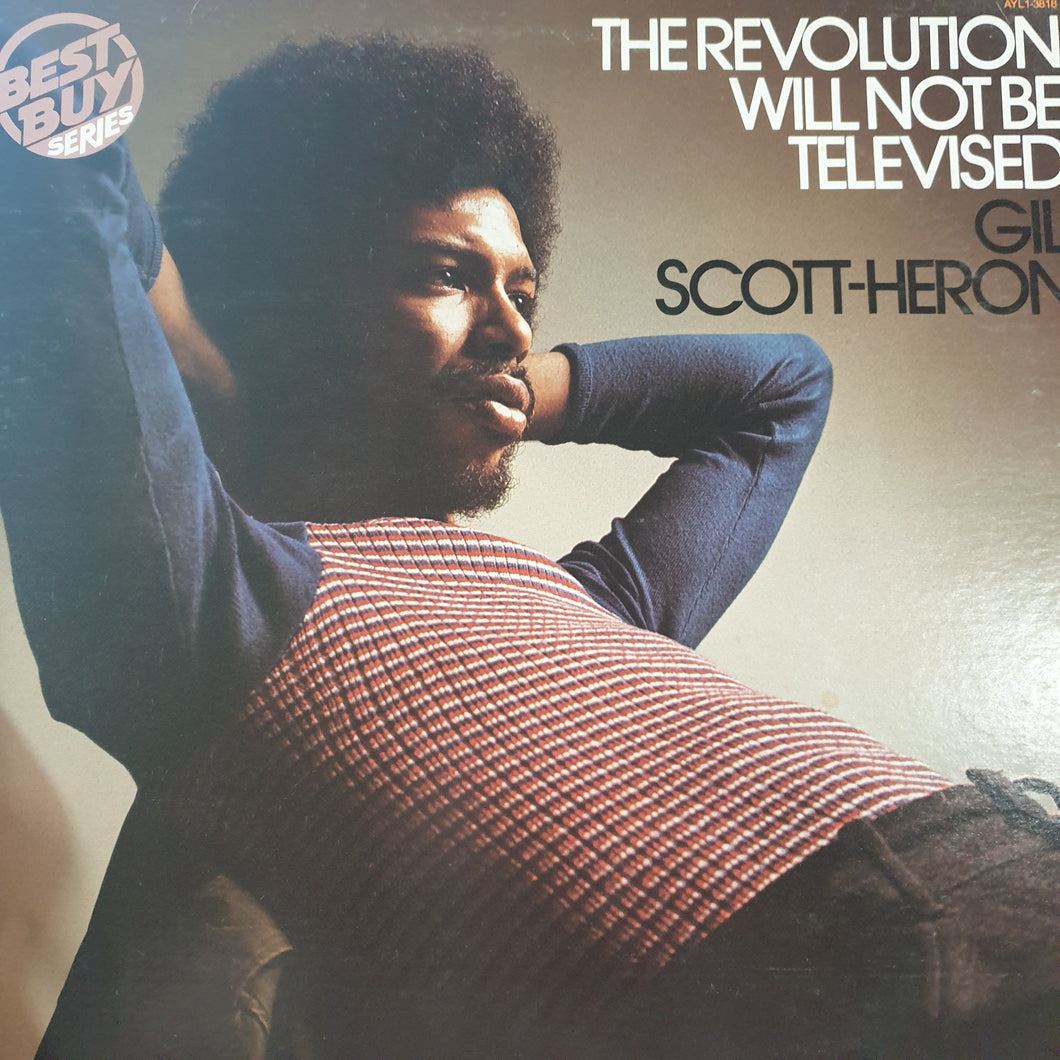 GIL SCOTT-HERON - THE REVOLUTION WILL NOT BE TELEVISED (USED VINYL 1980 US M-/EX+)